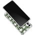 Marijuana Leaf White Pattern Gabb Phone 4 Clear Case