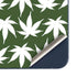 Marijuana Leaf White Pattern Galaxy A35 5G Skin