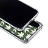 Marijuana Leaf White Pattern Galaxy A36 5G Clear Case