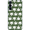 Marijuana Leaf White Pattern Galaxy A36 5G Skin
