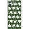 Marijuana Leaf White Pattern Galaxy Note 10 Plus Skin