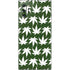 Marijuana Leaf White Pattern Galaxy Note 10 Plus Skin