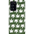 Marijuana Leaf White Pattern Galaxy Cases