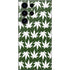 Marijuana Leaf White Pattern Galaxy Skins