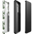 Marijuana Leaf White Pattern Galaxy S25 Impact Case