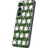 Marijuana Leaf White Pattern Galaxy S25 Plus Skin