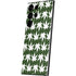 Marijuana Leaf White Pattern Galaxy S24 Ultra Skin