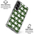 Marijuana Leaf White Pattern Galaxy S26 Clear Case