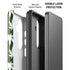 Marijuana Leaf White Pattern Galaxy S26 Impact Case