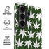 Marijuana Leaf White Pattern Galaxy S26 Plus Impact Case
