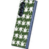 Marijuana Leaf White Pattern Galaxy Z Fold6 Skin