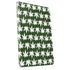 Marijuana Leaf White Pattern Apple iPad Skin