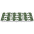 Marijuana Leaf White Pattern Apple iPad Air Skin