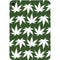 Marijuana Leaf White Pattern Apple iPad Mini Skin