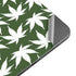 Marijuana Leaf White Pattern Apple iPad Mini Skin
