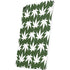 Marijuana Leaf White Pattern iPad Pro 13in M4 (2024) Skin