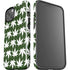 Marijuana Leaf White Pattern iPhone 15 Impact Case