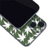 Marijuana Leaf White Pattern iPhone 15 Skin