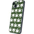 Marijuana Leaf White Pattern iPhone 15 Skin