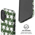 Marijuana Leaf White Pattern iPhone 16 Magsafe Impact Case