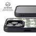Marijuana Leaf White Pattern iPhone 16 Pro Max Kickstand Case