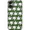 Marijuana Leaf White Pattern iPhone 16 Skin