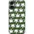 Marijuana Leaf White Pattern iPhone 16 Skin
