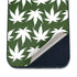 Marijuana Leaf White Pattern iPhone 16 Skin