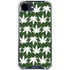 Marijuana Leaf White Pattern iPhone 16e Clear Case