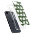 Marijuana Leaf White Pattern iPhone 16e MagSafe Case