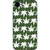 Marijuana Leaf White Pattern iPhone 16e Skin