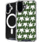 Marijuana Leaf White Pattern iPhone 17 MagSafe Case