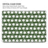 Marijuana Leaf White Pattern MacBook Pro 14in (2021-24) Case plus Skin