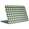 Marijuana Leaf White Pattern MacBook Skins