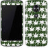 Marijuana Leaf White Pattern Moto E5 Play Skin