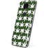 Marijuana Leaf White Pattern Moto E5 Plus Skin