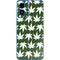 Marijuana Leaf White Pattern Moto G Play 4G (2024) Skin