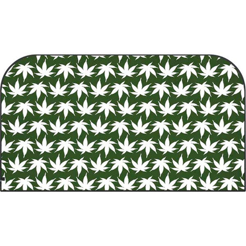 Marijuana Leaf White Pattern Nintendo Switch 2 (2025) with Joy-Con Skin