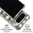 Marijuana Leaf White Pattern Pixel 9/9 Pro Clear Case