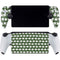 Marijuana Leaf White Pattern PlayStation Portal Remote Player Skin
