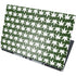 Marijuana Leaf White Pattern Dell Precision Skin