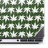 Marijuana Leaf White Pattern Dell Precision Skin