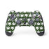 Marijuana Leaf White Pattern PlayStation PS4 Skins