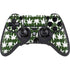 Marijuana Leaf White Pattern PlayStation PS4 Skins