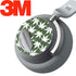 Marijuana Leaf White Pattern Surface Headphones Skin