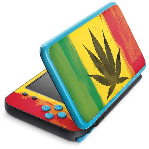 Marijuana Rasta Distressed Nintendo Skins