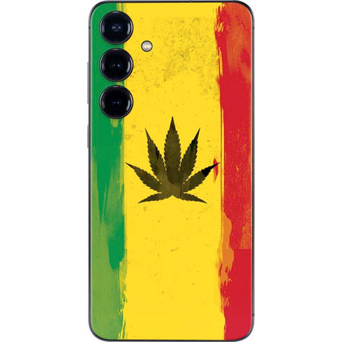 Marijuana Rasta Distressed Galaxy A16 5G Skin