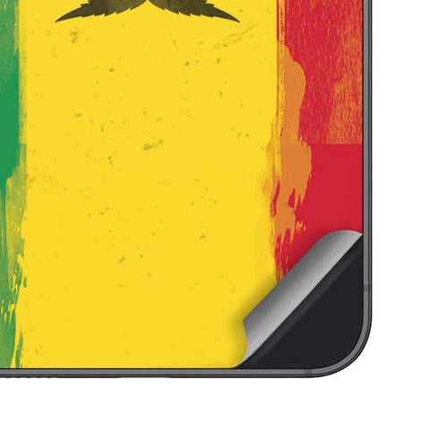 Marijuana Rasta Distressed Galaxy A16 5G Skin