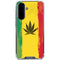 Marijuana Rasta Distressed Galaxy A36 5G Clear Case