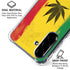 Marijuana Rasta Distressed Galaxy A36 5G Clear Case